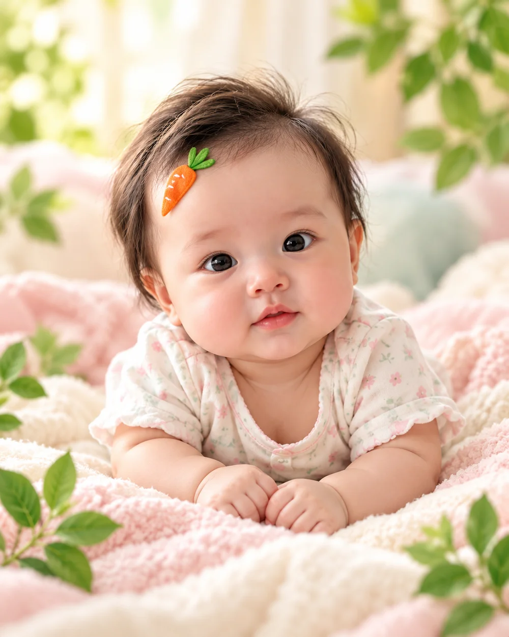 Bé Dâu — ảnh minh họa theo mẫu gia đình cung cấp
